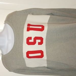 OHIO STATE BUCKEYES PINK SWEATSHIRT